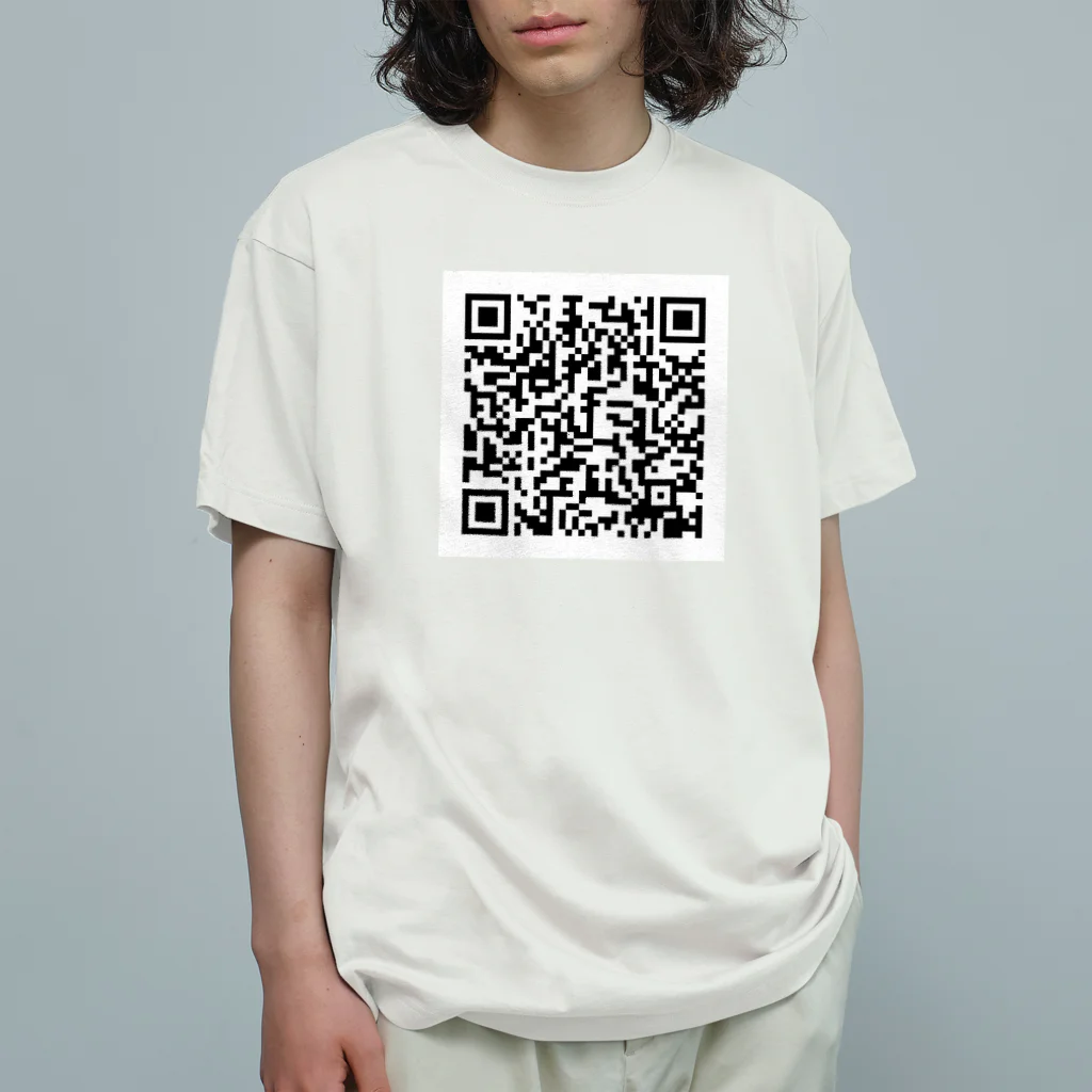 永山由高の鹿児島県日置市　ふるさと納税サイト　QRコードグッズ Organic Cotton T-Shirt