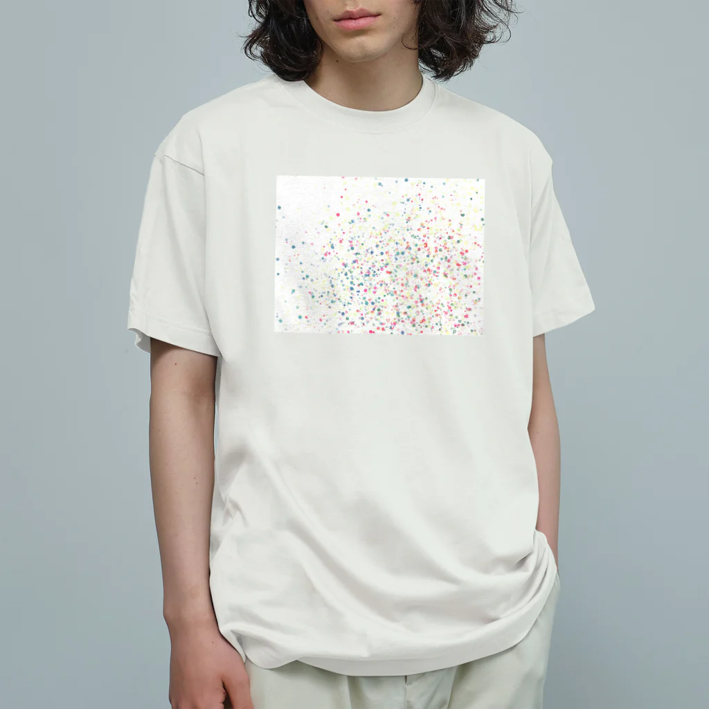 YuluttoUsagiのシャボン玉 オーガニックコットンTシャツ