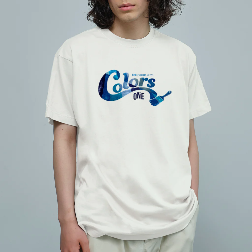 THE FOCUSのTHE FOCUS 2023 "Colors one" オーガニックコットンTシャツ