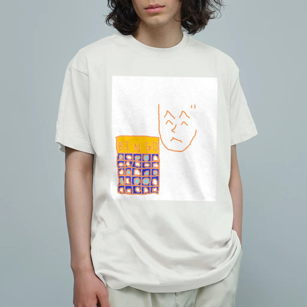 kuhejisanのくへじさんのビンゴ大会 Organic Cotton T-Shirt