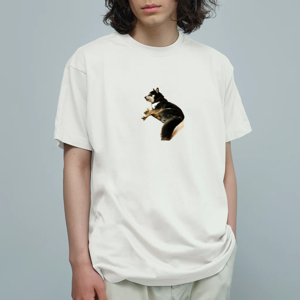 achahiの黒柴犬　ジョシーバ　癒し Organic Cotton T-Shirt