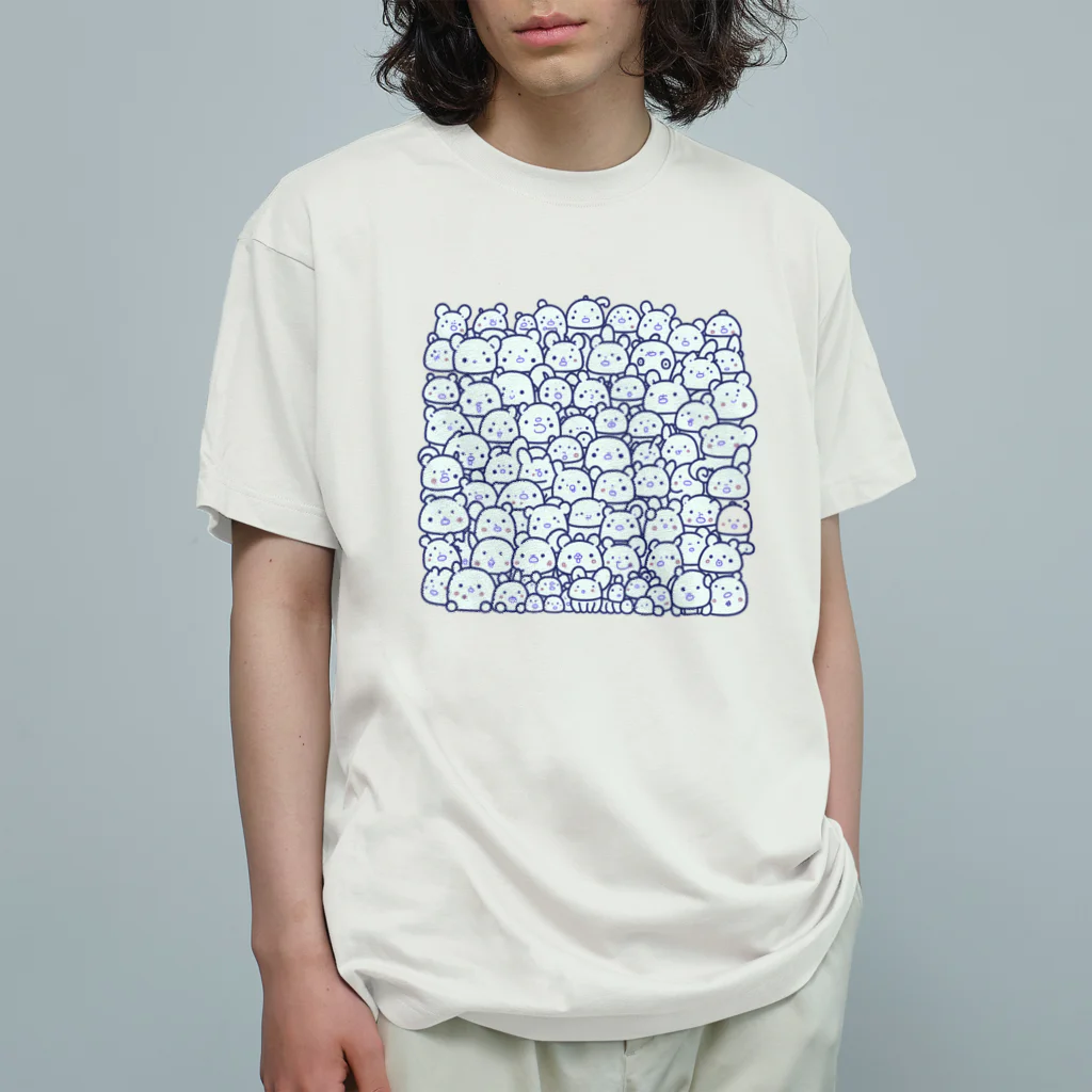 dongmuの【どんむオリジナル】コロンちゃん (Koron-chan) オーガニックコットンTシャツ