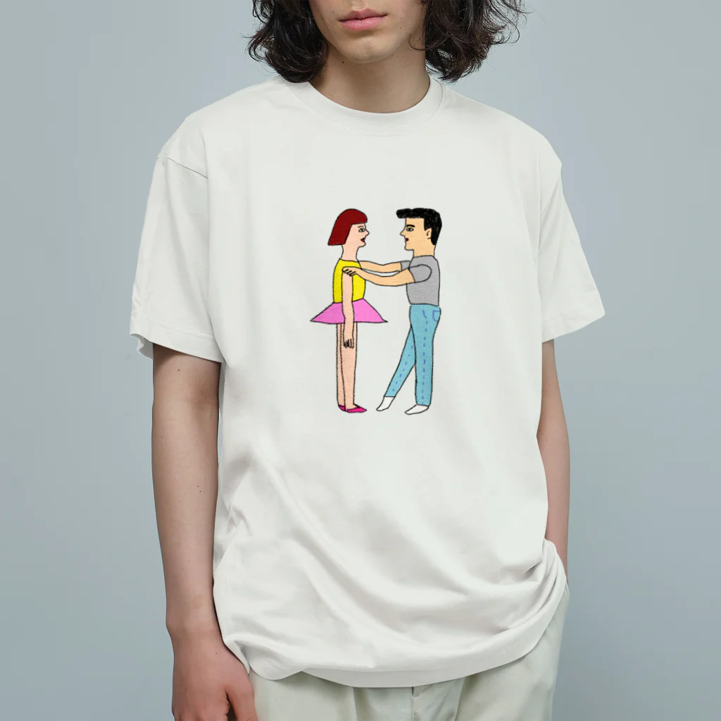 ヘロシナキャメラ売り場のdigital love オーガニックコットンTシャツ