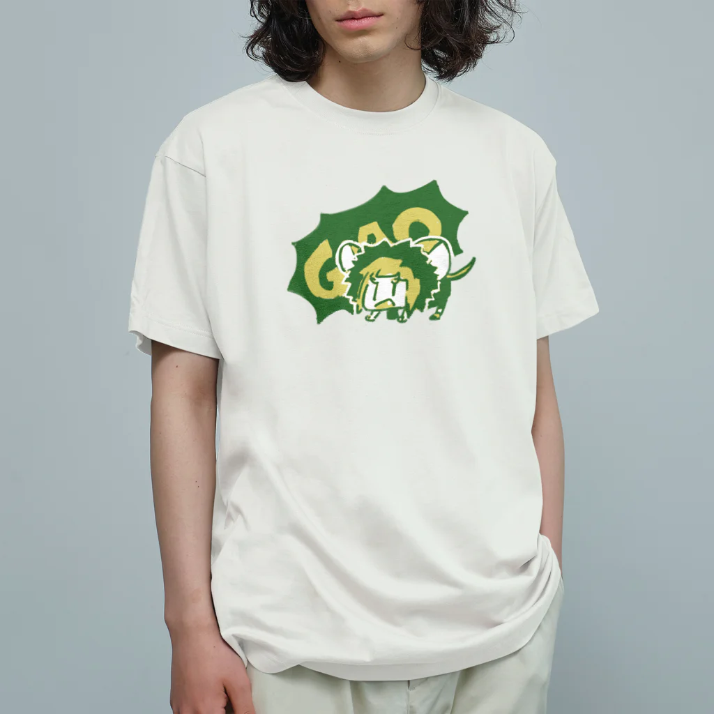 ナナメのがおまう オーガニックコットンTシャツ