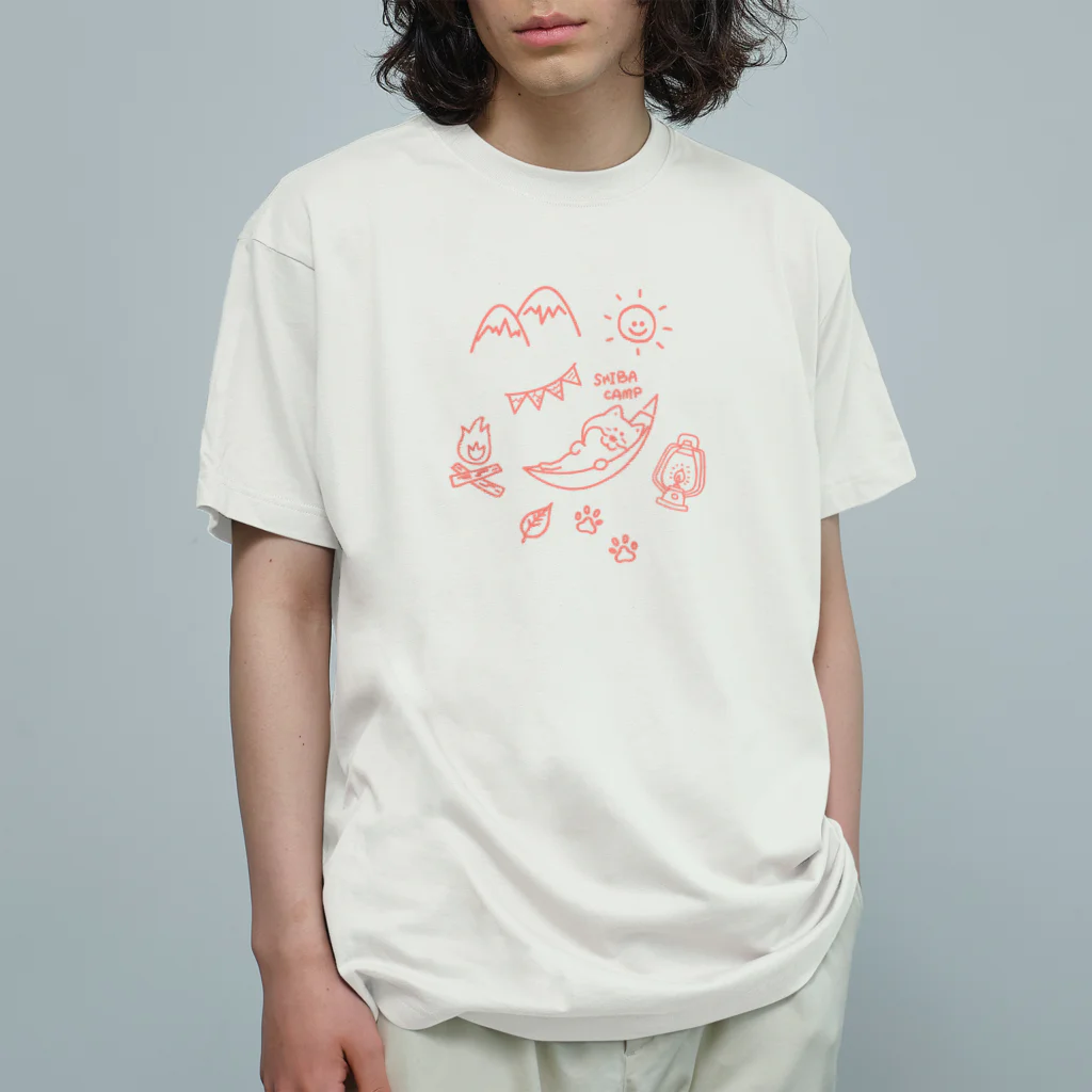 しっぽ堂のSHIBA CAMP Organic Cotton T-Shirt