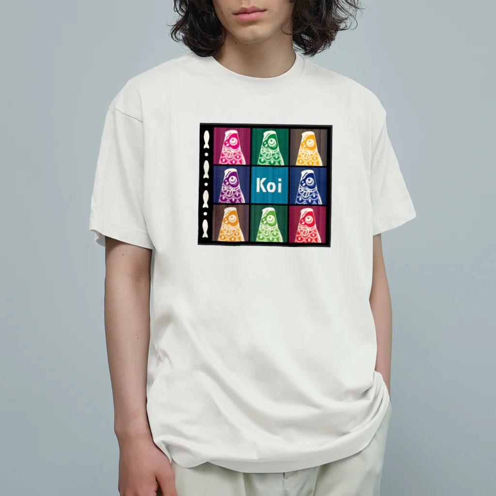ハナドリカ SUZURI店の「Koi」 オーガニックコットンTシャツ