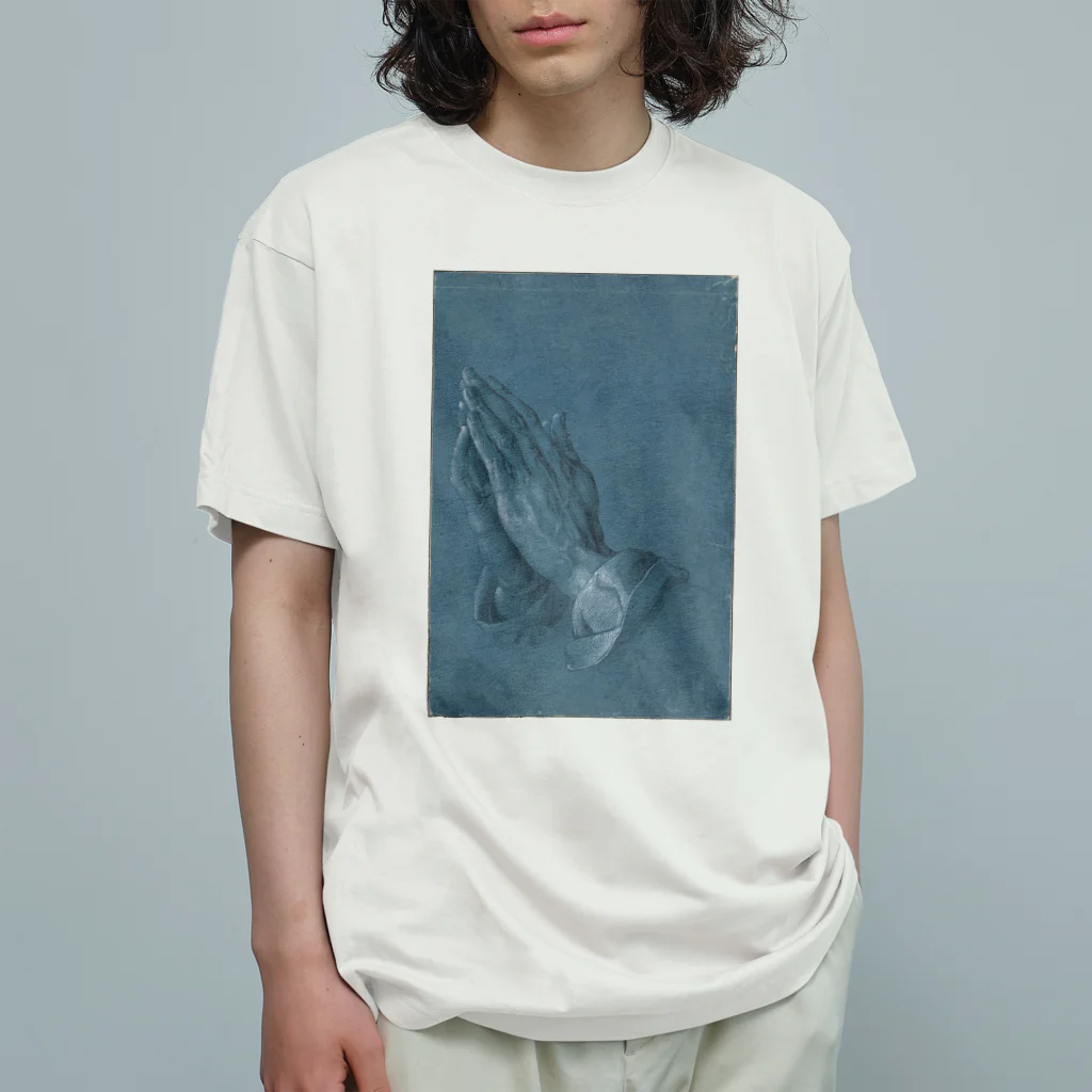 世界美術商店の祈る手 / Praying Hands オーガニックコットンTシャツ