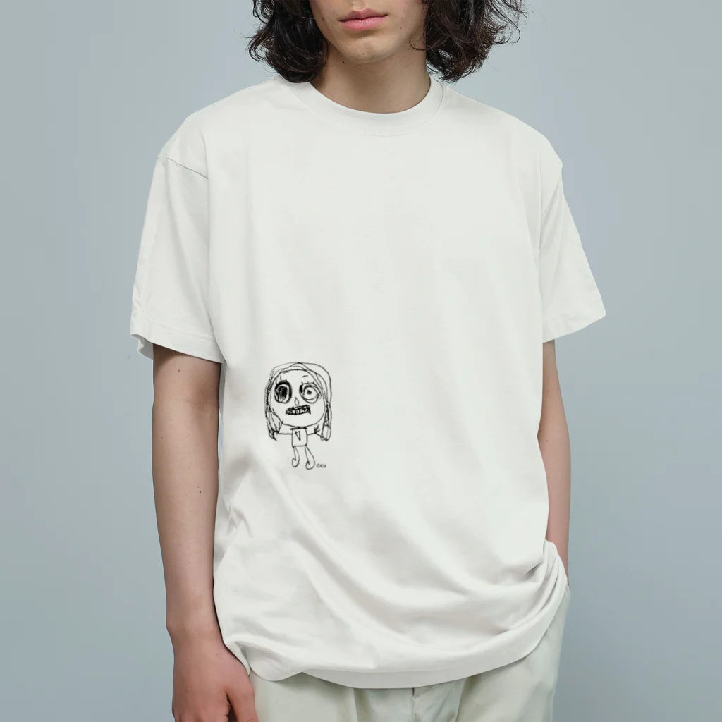 カレー屋　月夜のライオンの©️Kia Organic Cotton T-Shirt