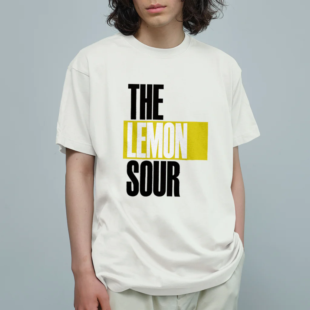 GenerousのTHE LEMON SOUR オーガニックコットンTシャツ