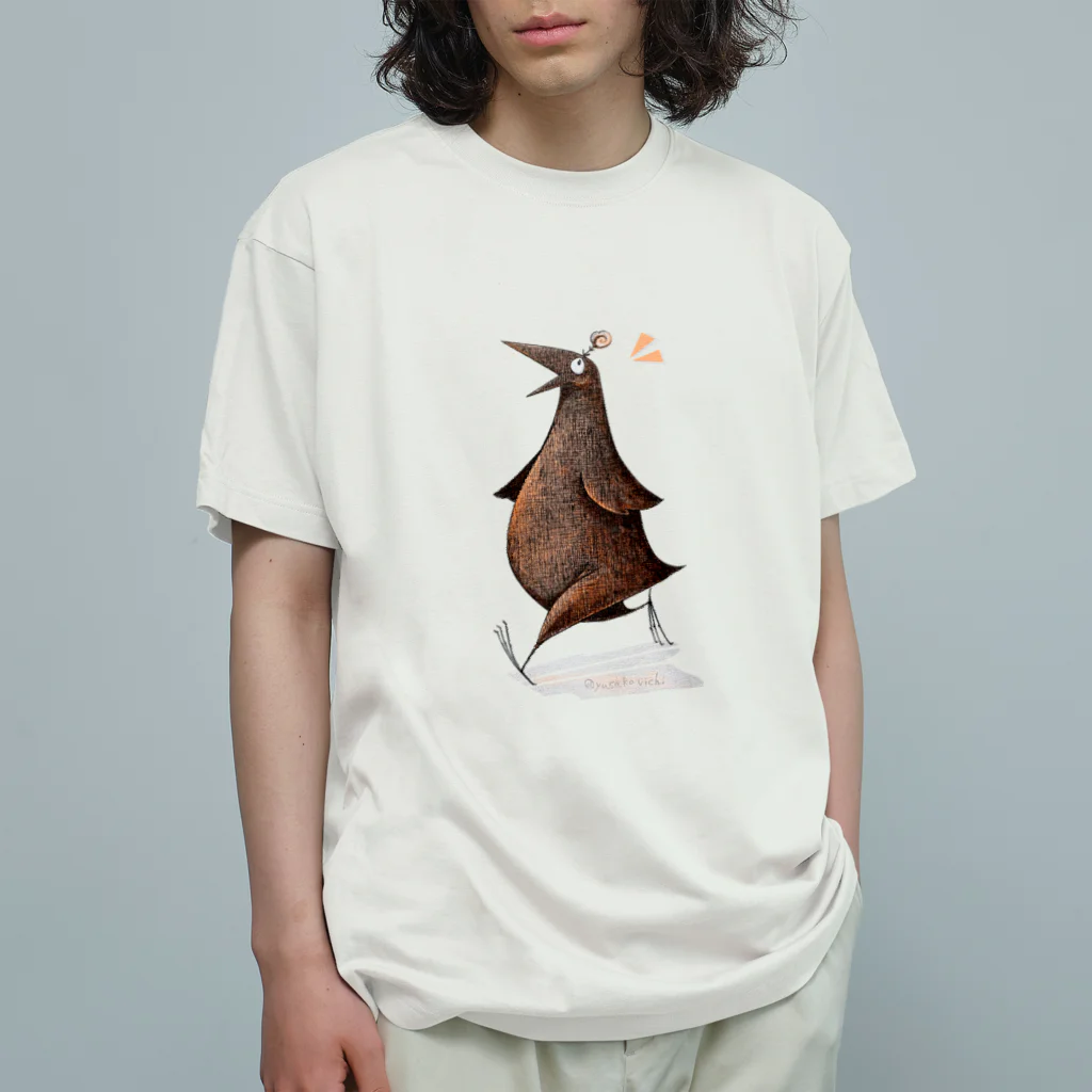 SNEECHの鳥ちゃん オーガニックコットンTシャツ