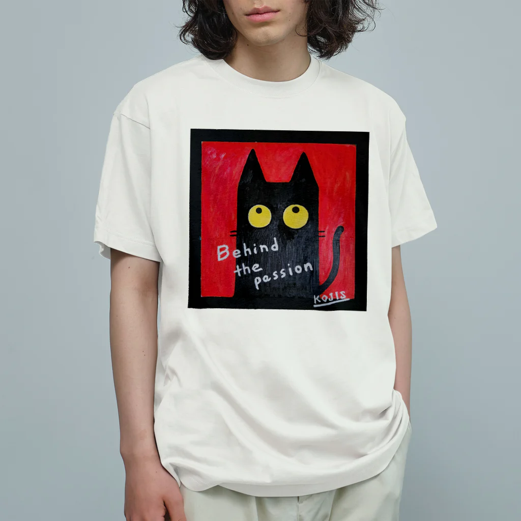 RenandcooperのBehind the passion  オーガニックコットンTシャツ