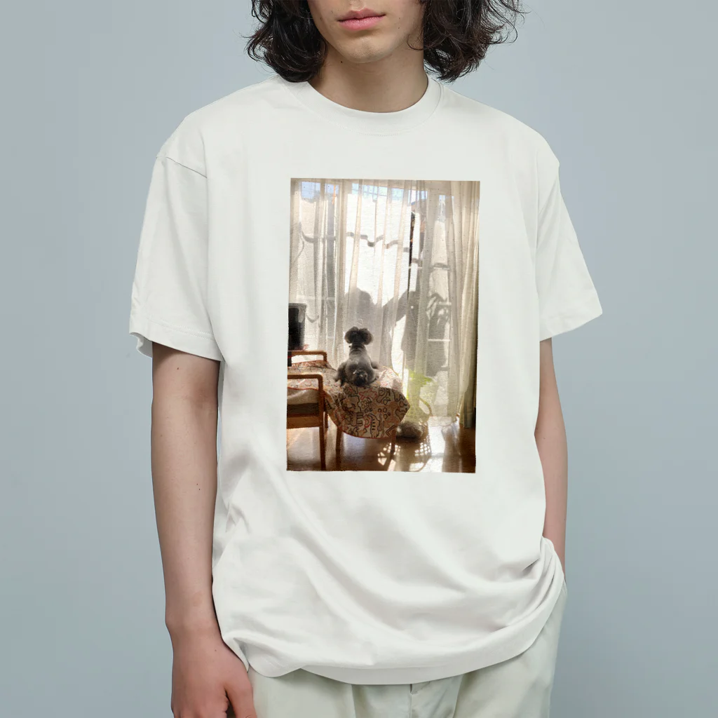 愛犬のグッズの日だまり オーガニックコットンTシャツ