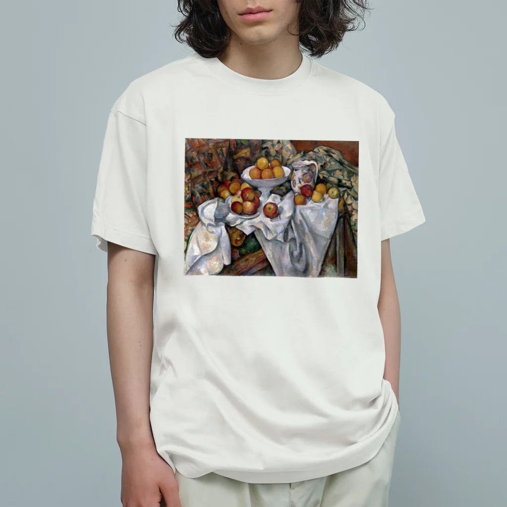 世界美術商店のリンゴとオレンジ / Apples and Oranges オーガニックコットンTシャツ