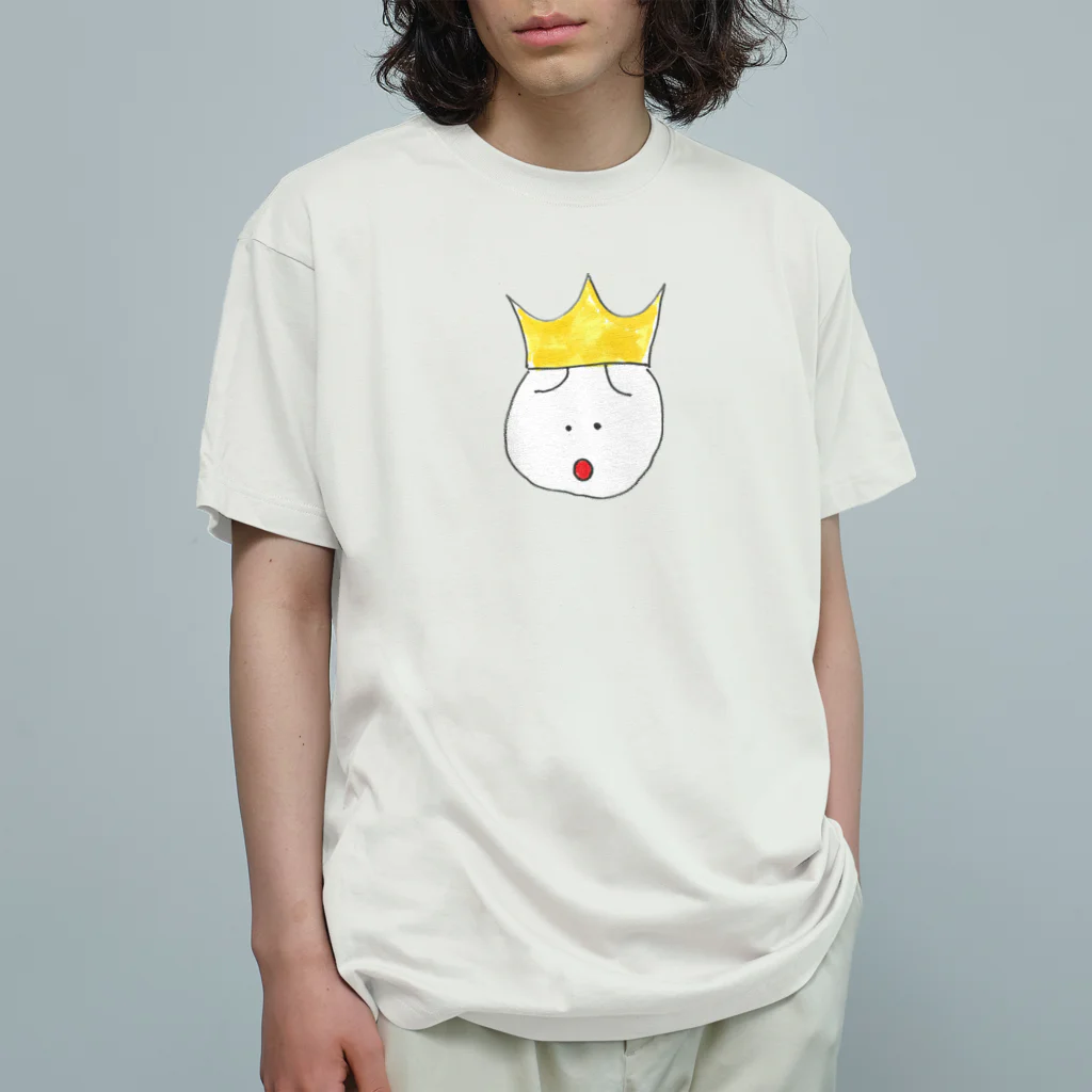 楽園工房　空日　ラクエンコウボウアケビのたまポコ王子 Organic Cotton T-Shirt