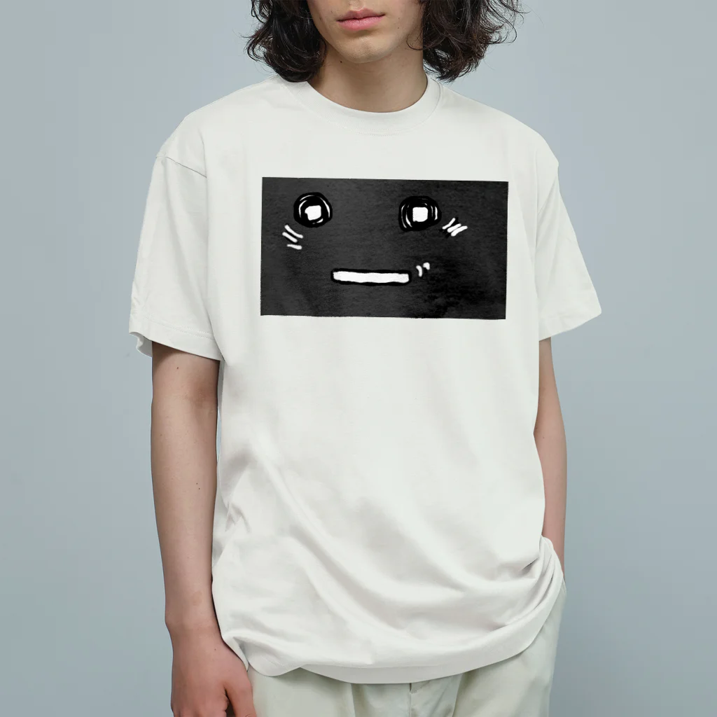 pinyako5502のニヤリくん オーガニックコットンTシャツ