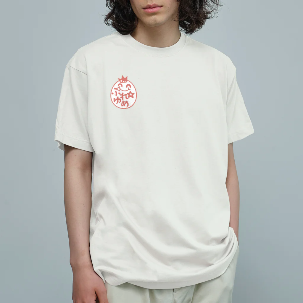 KAYO,s SHOPのぷゆまる（ピンク） オーガニックコットンTシャツ