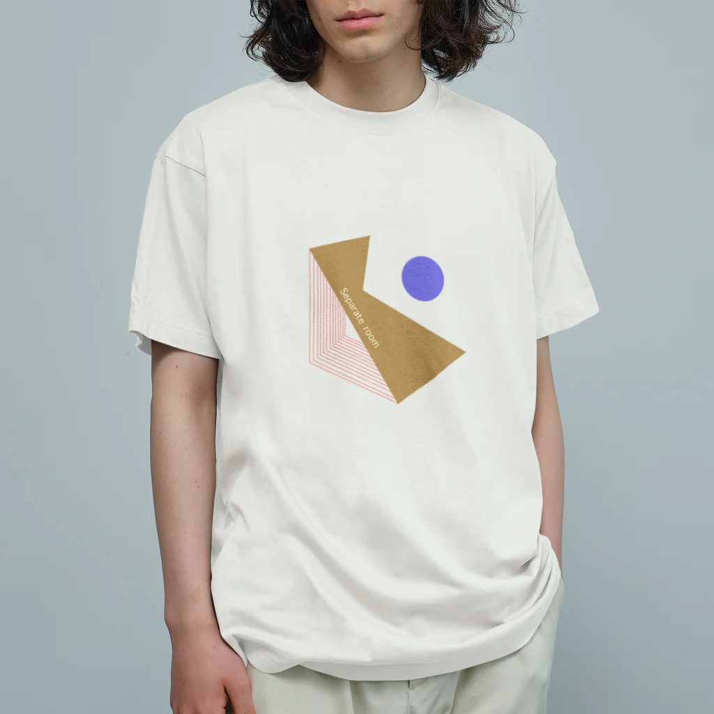 separate roomのseparate room no.1 Organic Cotton T-Shirt