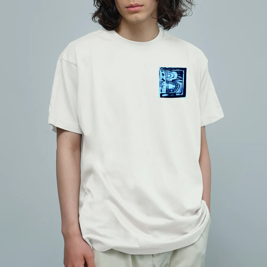 zzz7amのThisisＢ ))))<} オーガニックコットンTシャツ