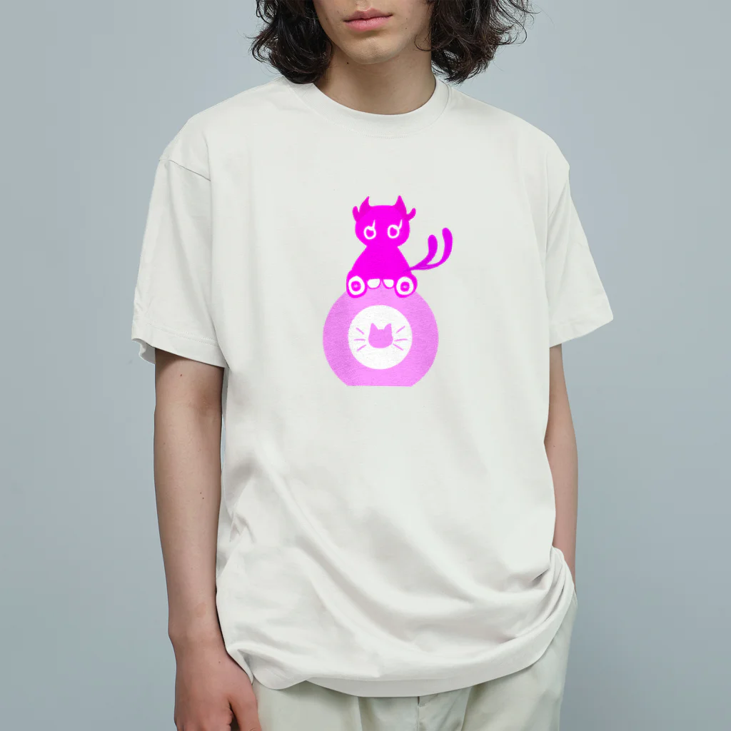 妖怪 水姫城-Yokai.Mizukijyo-ฅ^ơωơ^ฅ♡のヒメ又 Organic Cotton T-Shirt