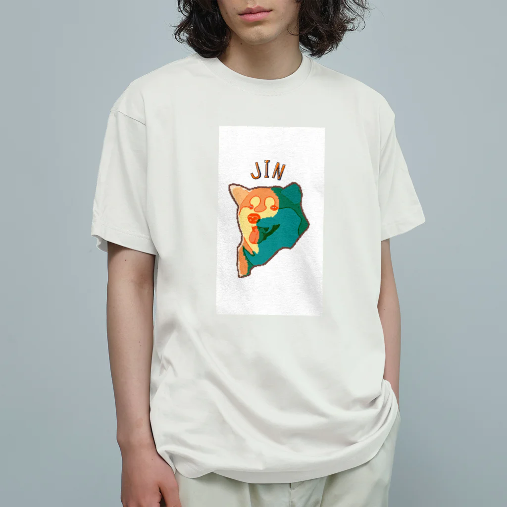 株式会社Women's Future Centerのドット絵JIN Organic Cotton T-Shirt