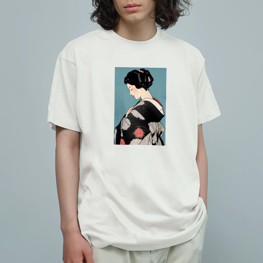 ショップ　キヨナリの着物美人 Organic Cotton T-Shirt