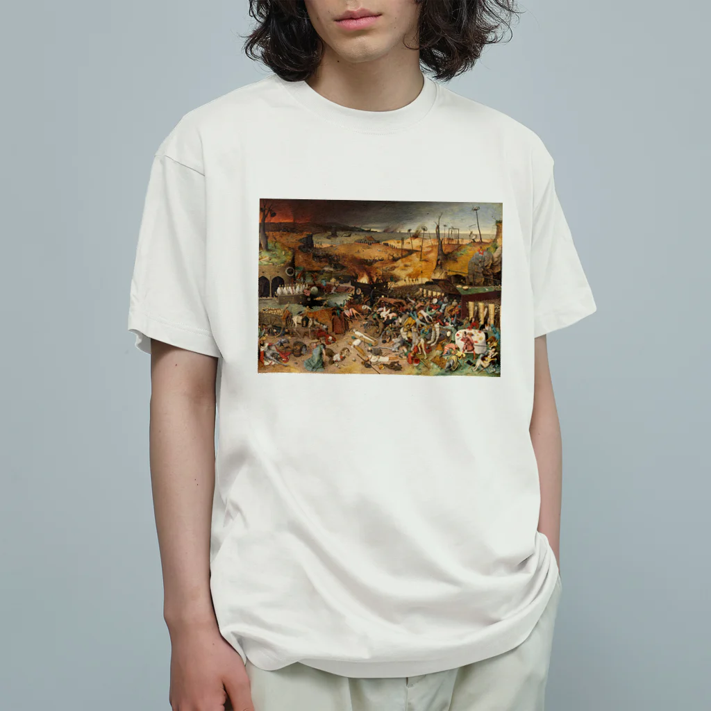 世界美術商店の死の勝利 / The Triumph of Death オーガニックコットンTシャツ