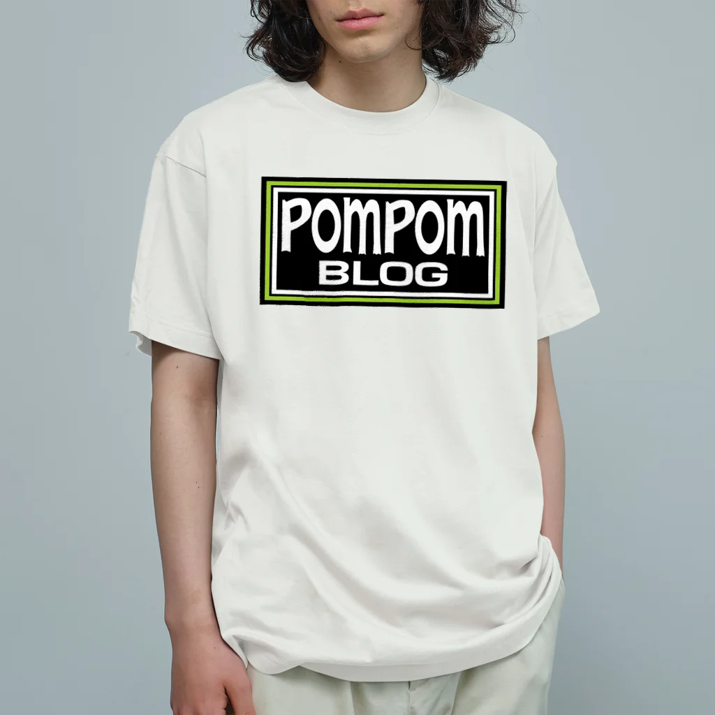 mf@PomPomBlogのPOM CRUZ オーガニックコットンTシャツ