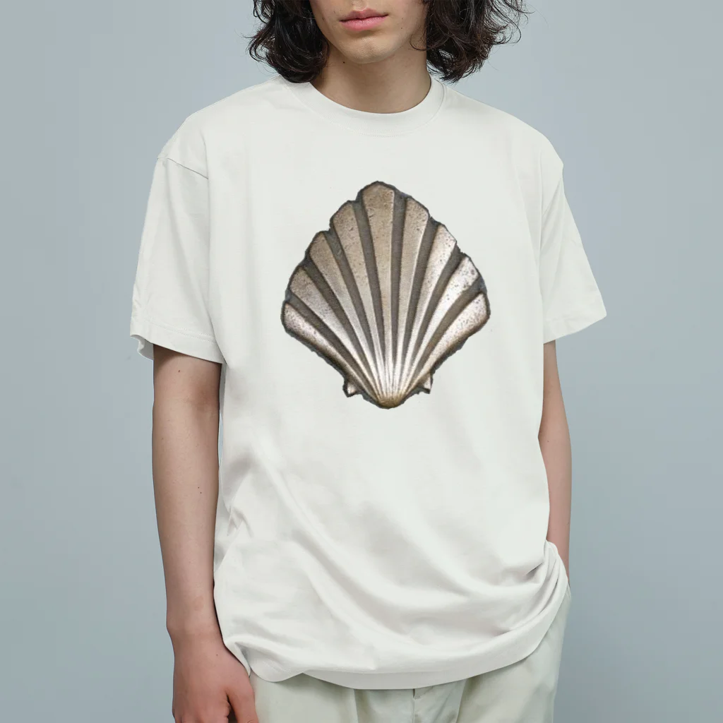 AAAstarsの巡礼の帆立貝 Organic Cotton T-Shirt