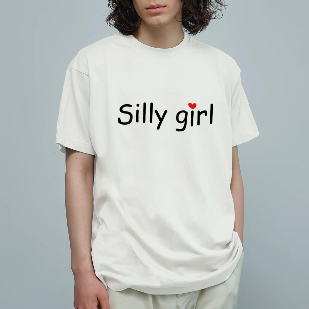 theWordsのSilly girl  オーガニックコットンTシャツ