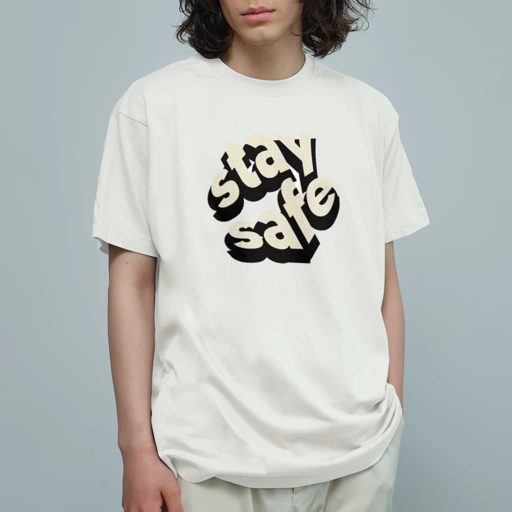 supercellのSTAY SAFE オーガニックコットンTシャツ