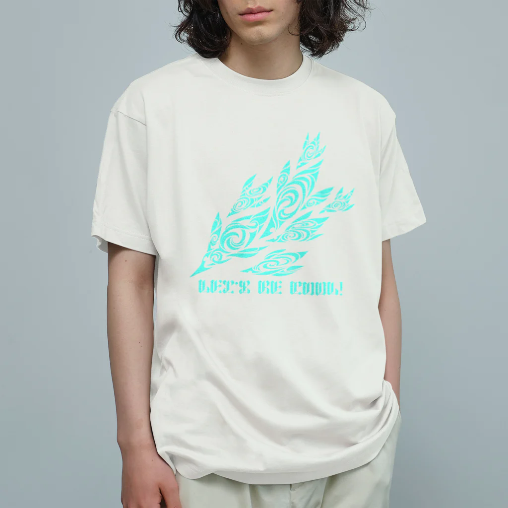 KanzakiさんちのCOOL PENGUINS Organic Cotton T-Shirt