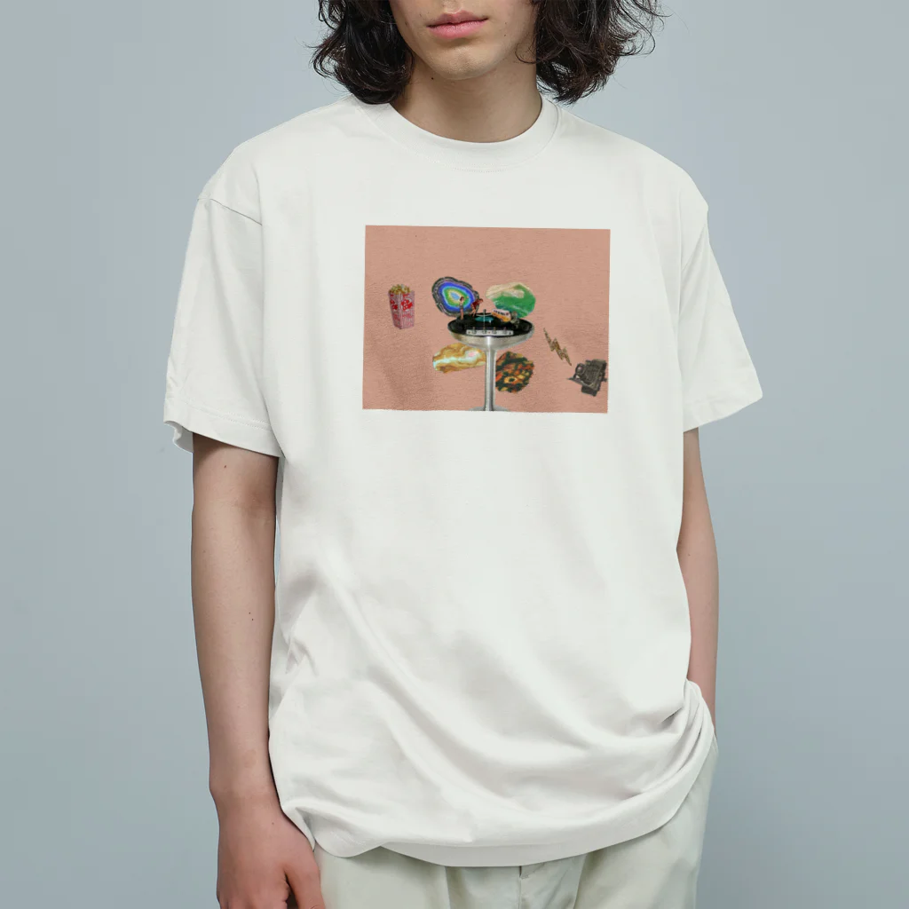 すすぎ福のコラージュアートアイテム Organic Cotton T-Shirt