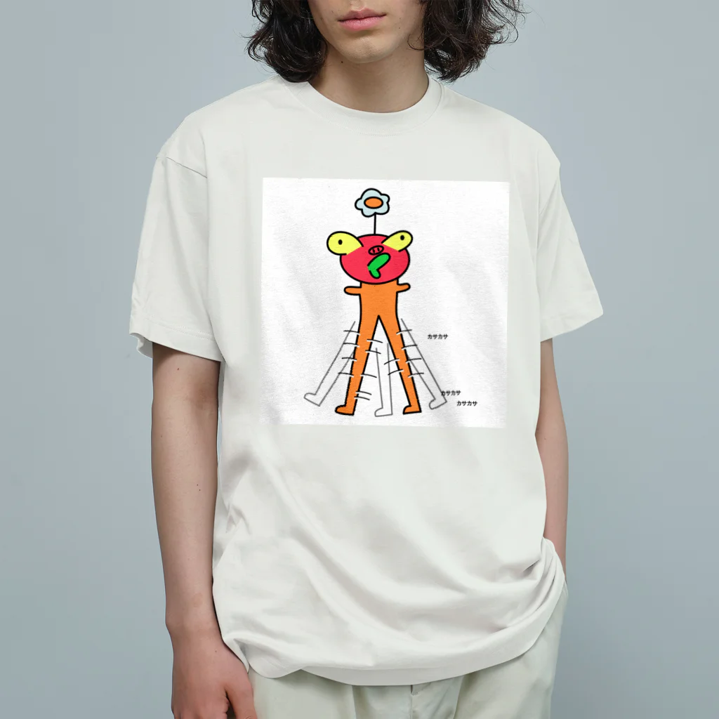 salmon mama 2のヤナップラー星人 Organic Cotton T-Shirt