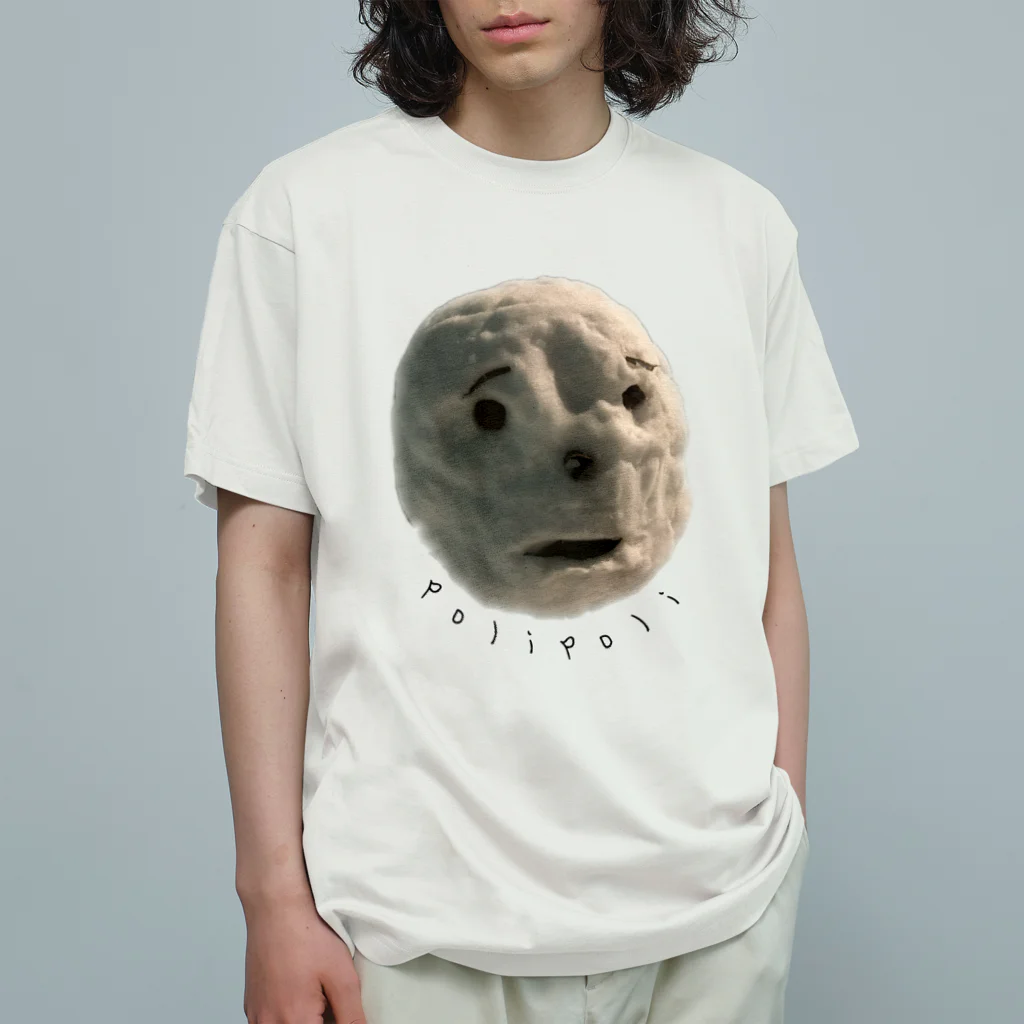 STORE STORE STOREのゆきだるま「ポリポリ」 Organic Cotton T-Shirt