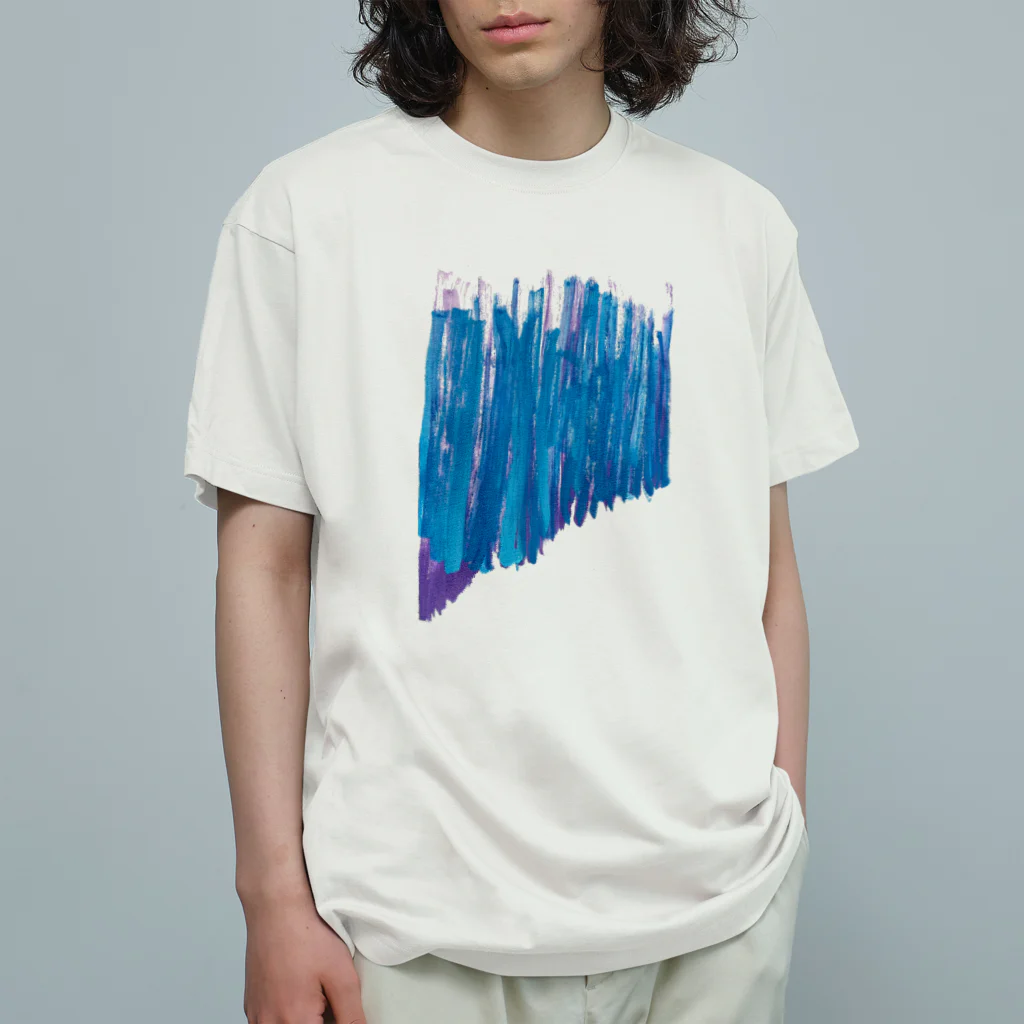 tsumuguto つむぐとのwakurasu/流れる オーガニックコットンTシャツ