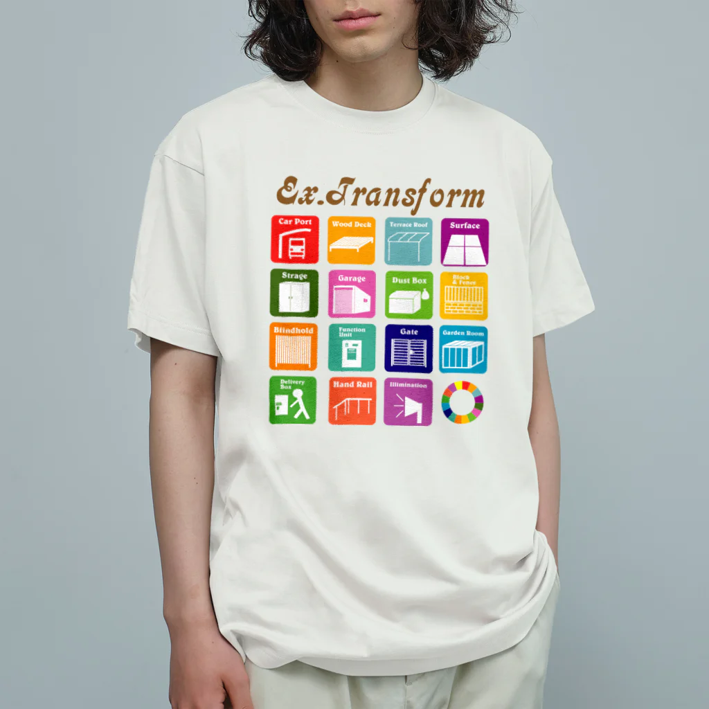 GPP FILM&RECORDSのEx.Transform オーガニックコットンTシャツ