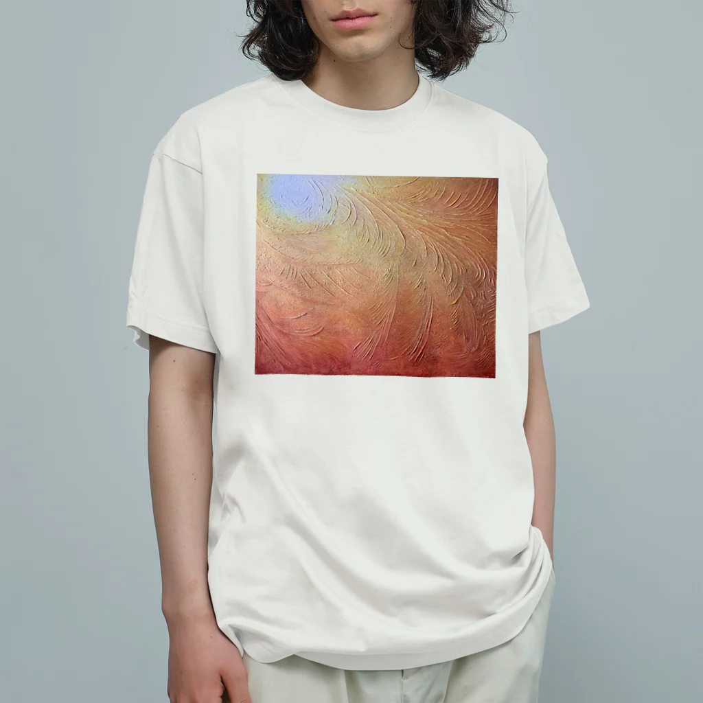 氷紋美術館の天恵〜etarnal light〜 オーガニックコットンTシャツ