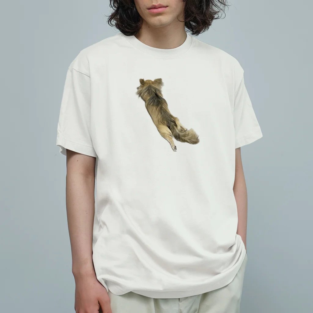 溶けるチワワ🐶の溶けるチワワ🐶 Organic Cotton T-Shirt