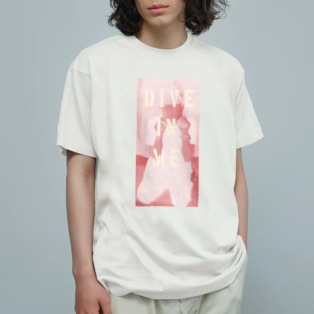 shibikiのDIVE  IN ME オーガニックコットンTシャツ