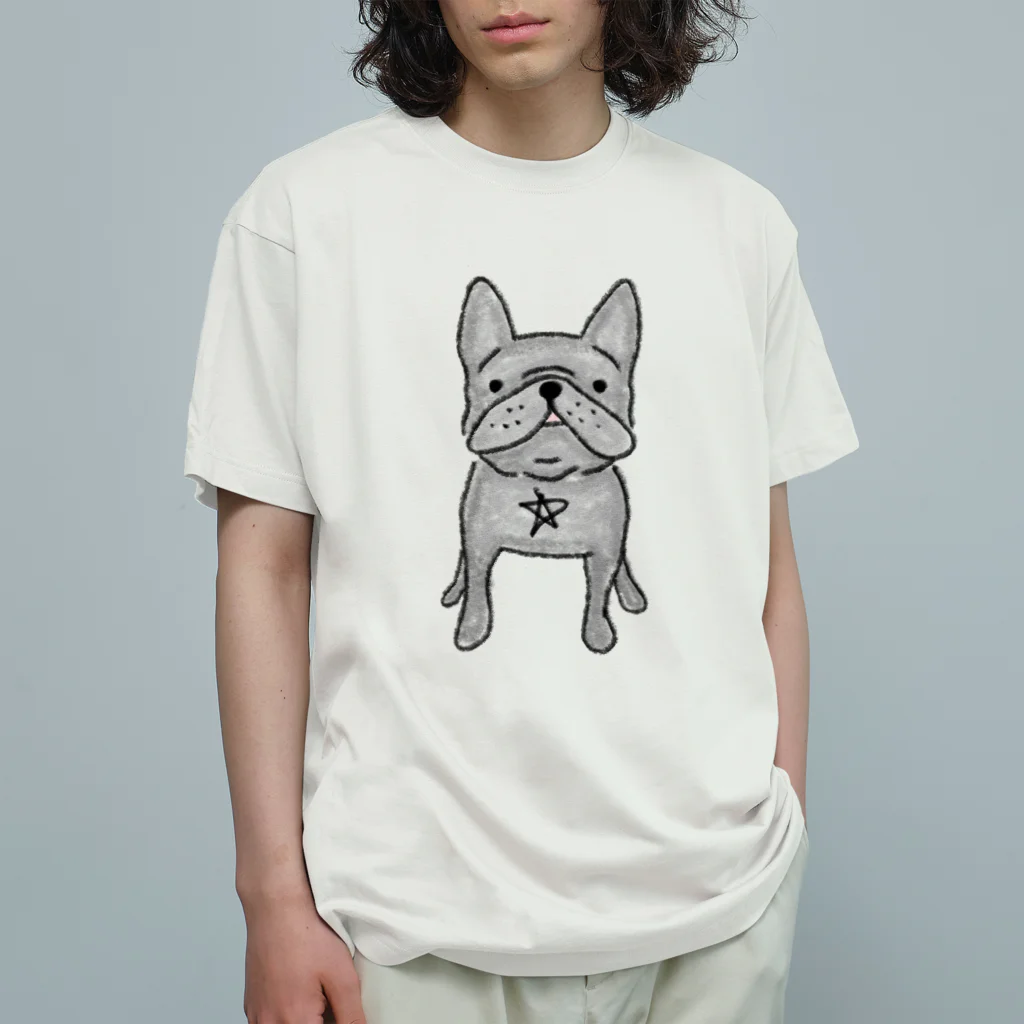 DABUROU.2-17-9のフレブル☆ブルーマール Organic Cotton T-Shirt