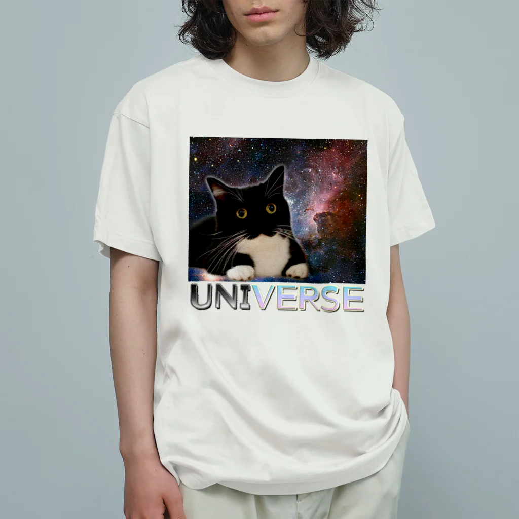 unico_uniuniのUniverse オーガニックコットンTシャツ