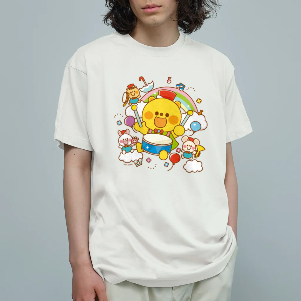 Illustrator イシグロフミカの虹の音楽隊 オーガニックコットンTシャツ
