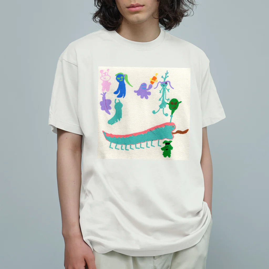 Sen ve snu -夢の中の夢-suzuri店の姪っ子デザインTシャツその１ Organic Cotton T-Shirt