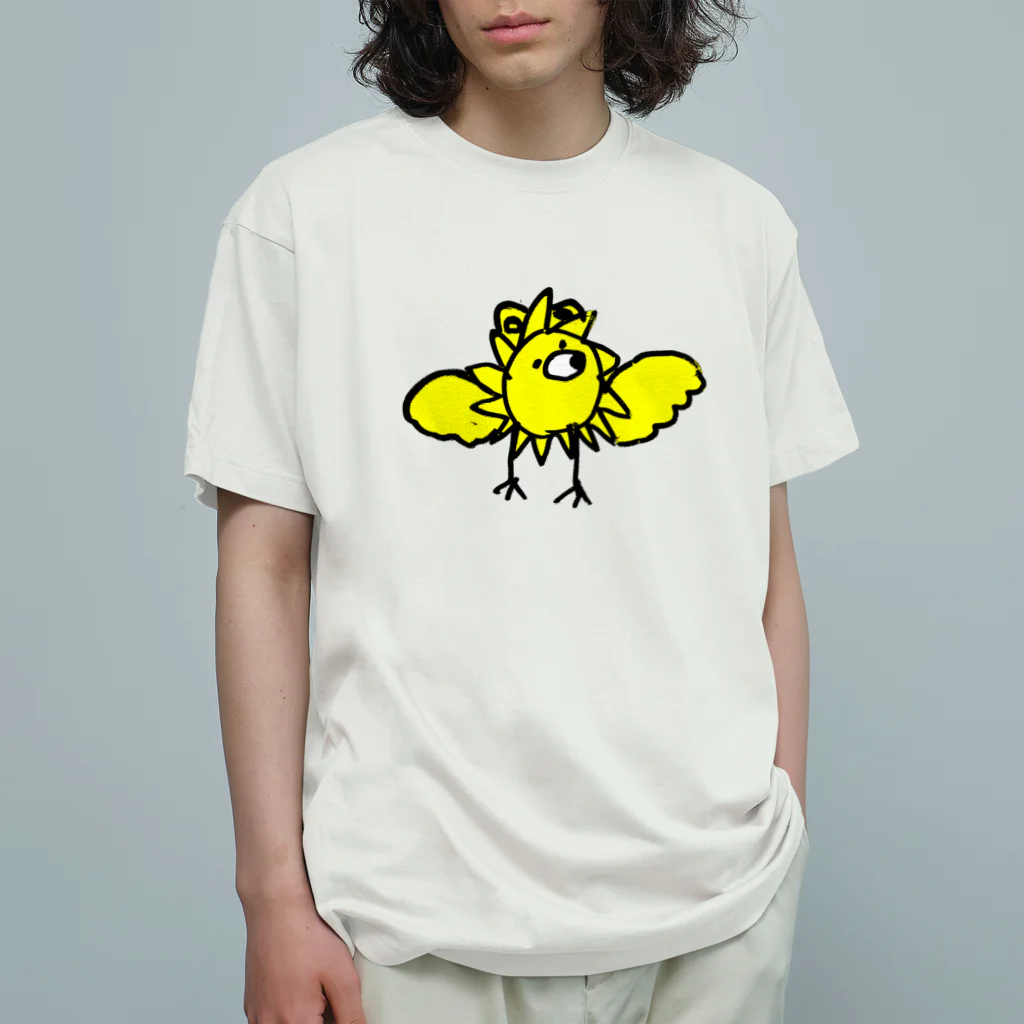 Sen ve snu -夢の中の夢-suzuri店の甥っ子デザインTシャツその３ Organic Cotton T-Shirt