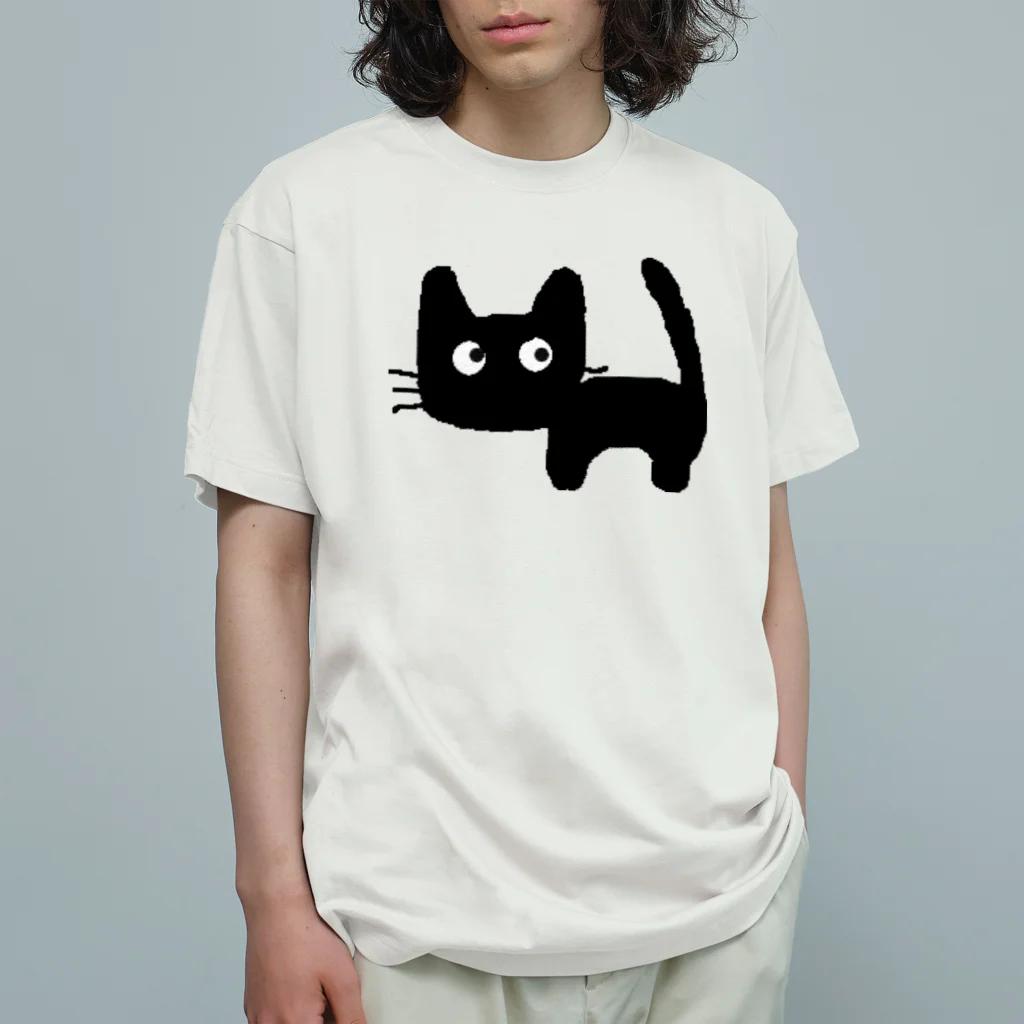 ニャポハウス（NEKO）のジジにゃん オーガニックコットンTシャツ