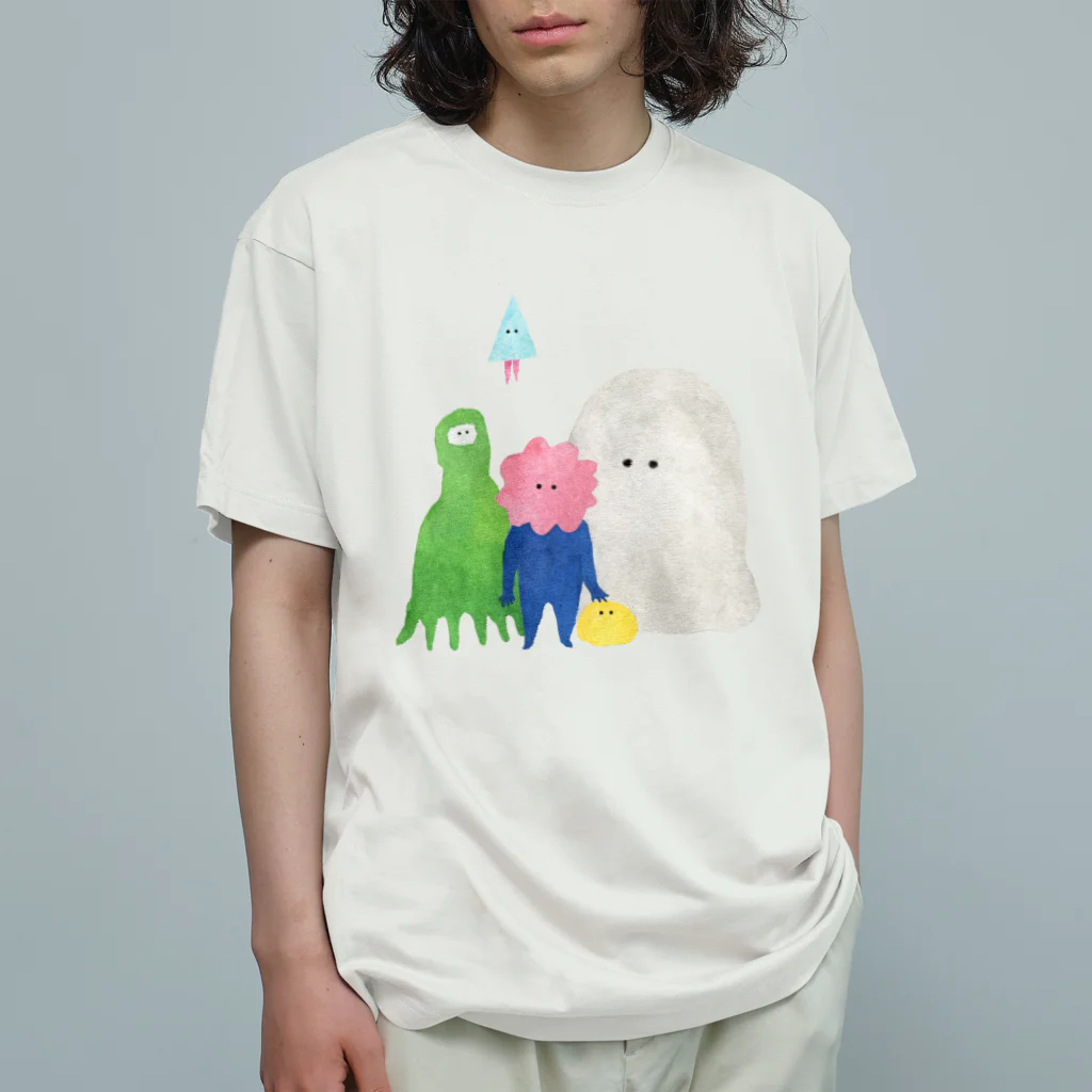 三好愛のたちむかう Organic Cotton T-Shirt
