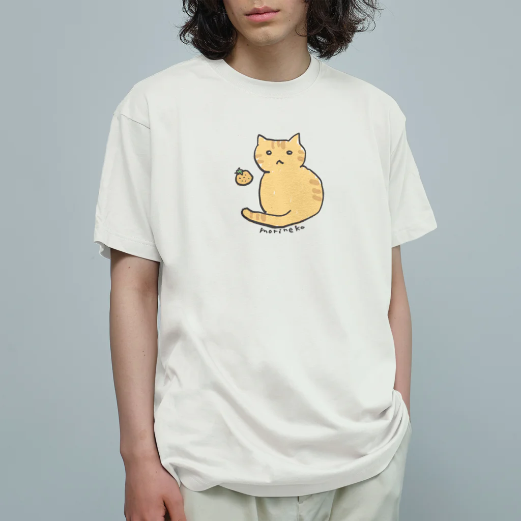 保護ねこカフェ もりねこのぶんたんくん オーガニックコットンTシャツ