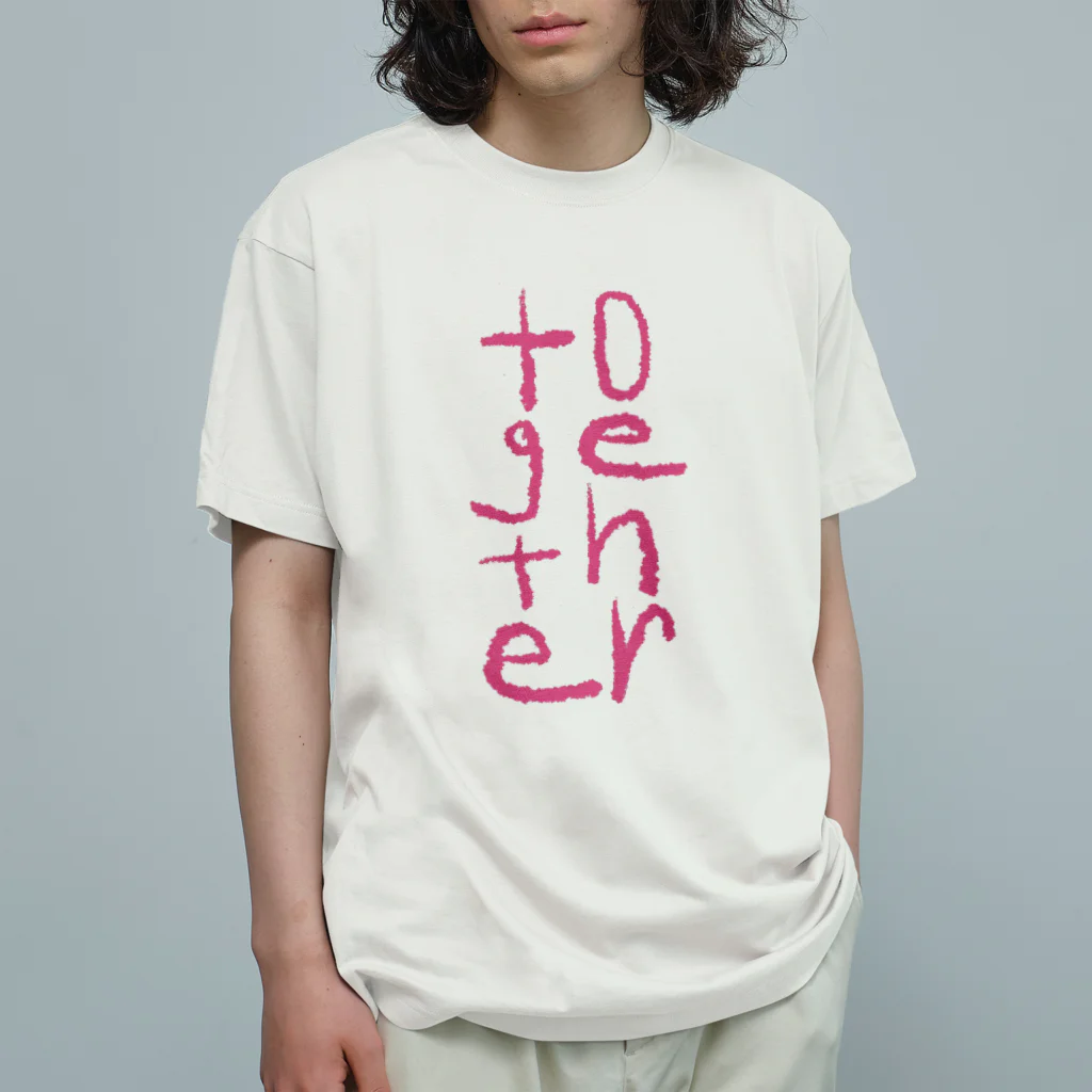 hippi▲▲▲のtogether オーガニックコットンTシャツ