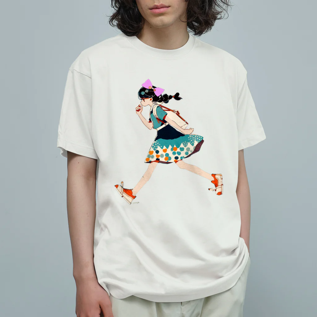 桜音ことこ企画の急げ急げ Organic Cotton T-Shirt