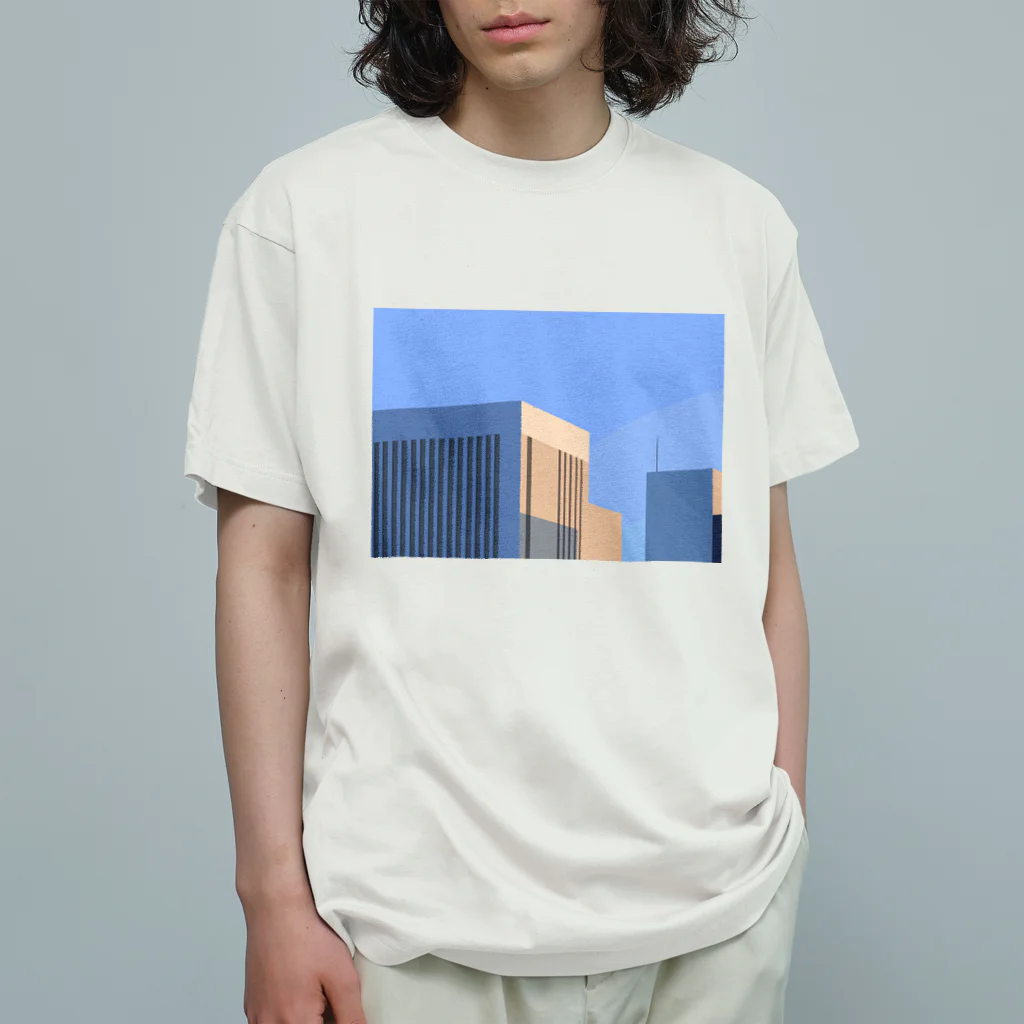 塗装作業員のBUILDING  オーガニックコットンTシャツ